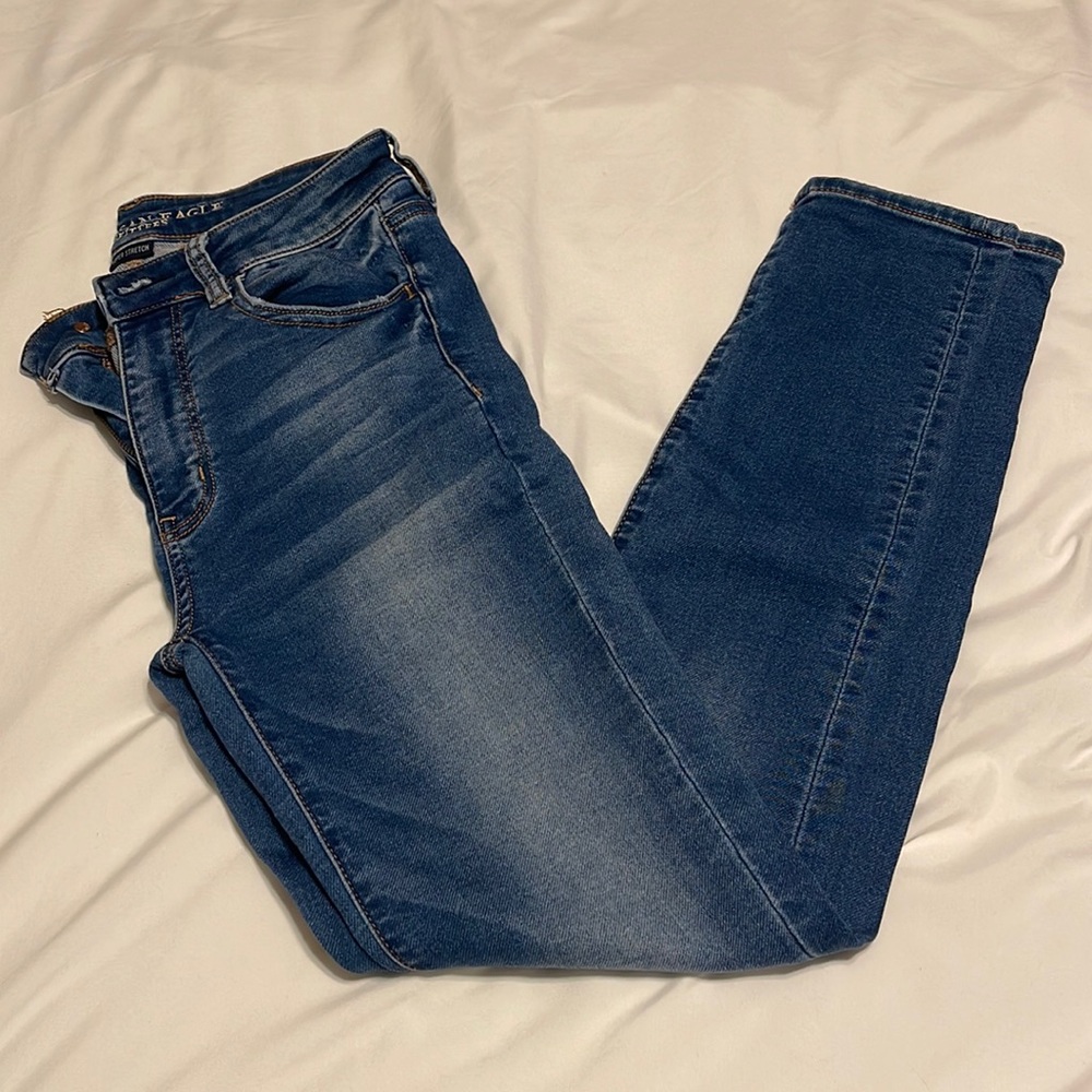American Eagle Hi-Rise Super Stretch Jegging Crop